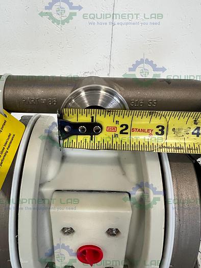 Used Wilden  Stainless Steel T2  Air-Operated Double Diaphragm Pump 1 1/2"