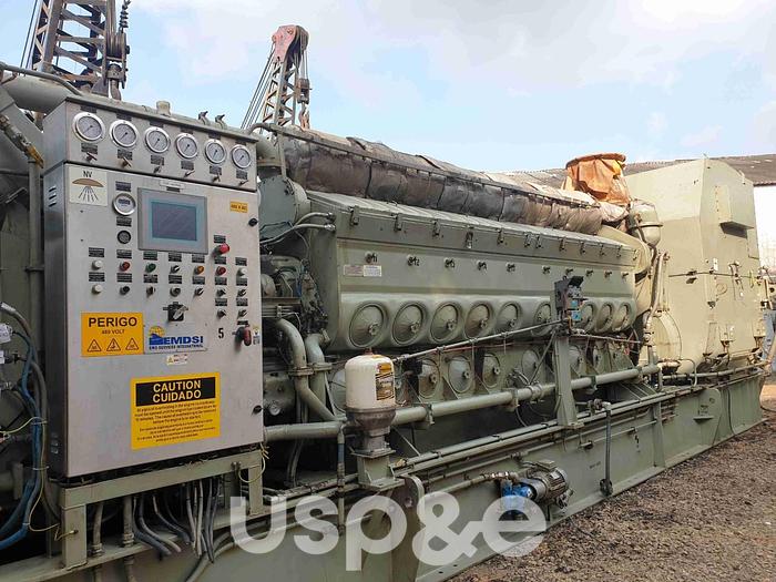 Used 36 MW 2008 Used EMD L20-710-G7C-T2 Diesel Power Plant