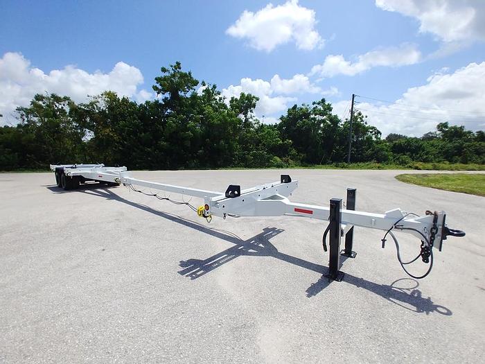 Used 2004 Butler BP-2080-A Extendable Pole Trailer