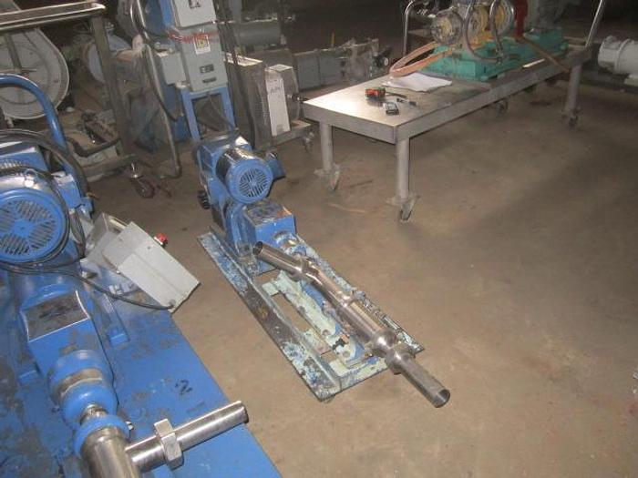 Used Pump, Moyno, 1.50 HP, S/st, Mdl 550, 2" Inlet, #S738819