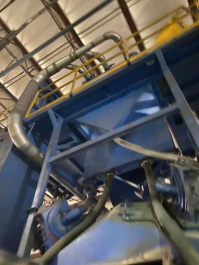 Excellent 2007 Wheelabrator 8 Wheel Mesh Belt