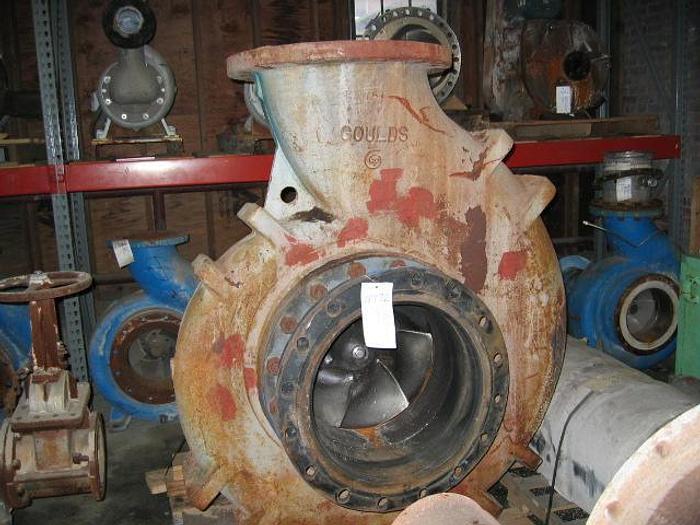 Used Goulds 3175 Pump, 18X18X22, 6-Vane Impeller, 21" Impeller Diameter #18772