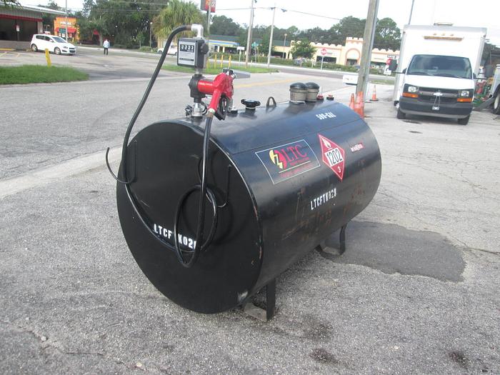 Used 500 Gallon Double Wall Diesel Fuel Tank With Pump