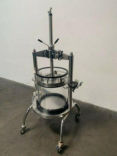 Used Millipore Quikscale GAP 450x550 86 L Chromatography Column w/ Column Bubble Trap