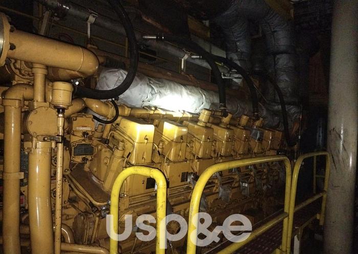 Used 6 MW 2006 Used Caterpillar 3616 Diesel Generator Sets