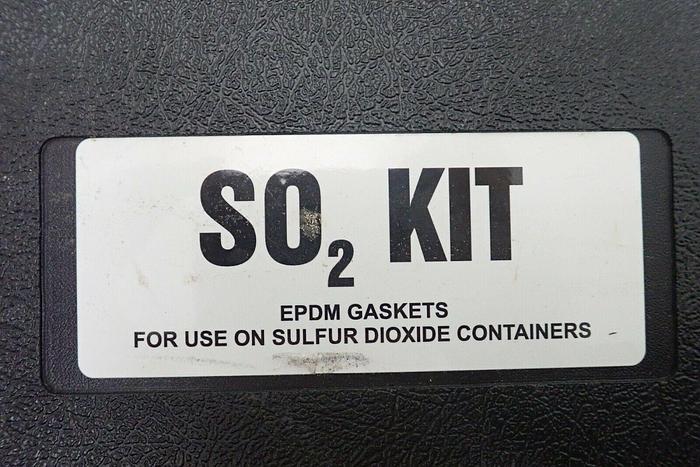 Used Indian Springs SC Sulfur Dioxide Tank Car/Truck Gasket Set ~ SO2 Kit EPDM Gasket