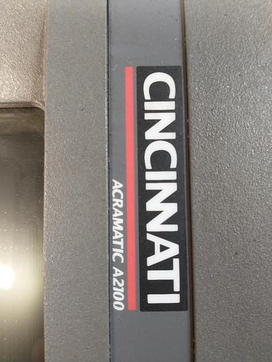 Used Cincinnati Acramatic A2100 W- hand control remote GH119