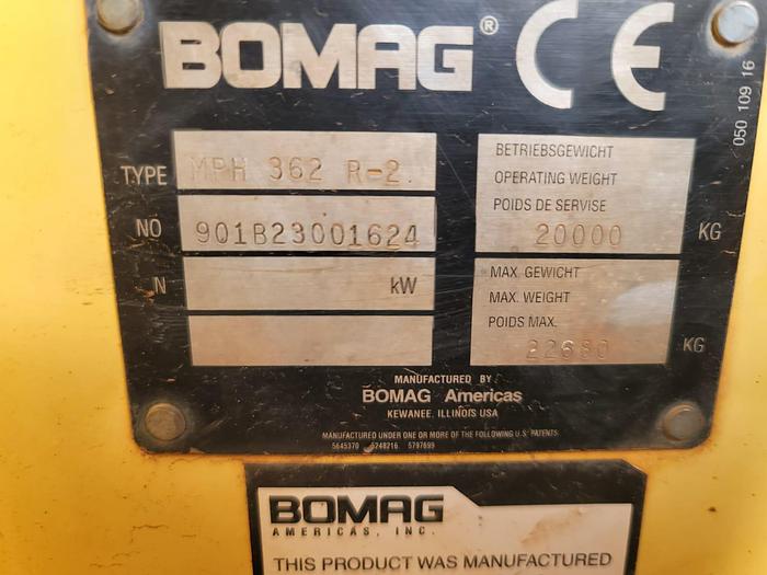 Used 2006 Bomag MPH362R-2