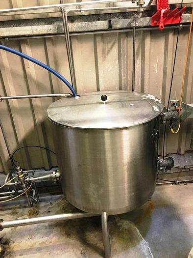 Used 2-step falling-film vacuum evaporator