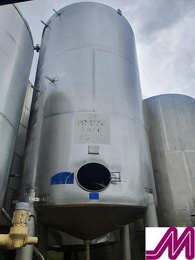Used 25,000 Litre Stainless Steel Single Skin Tank