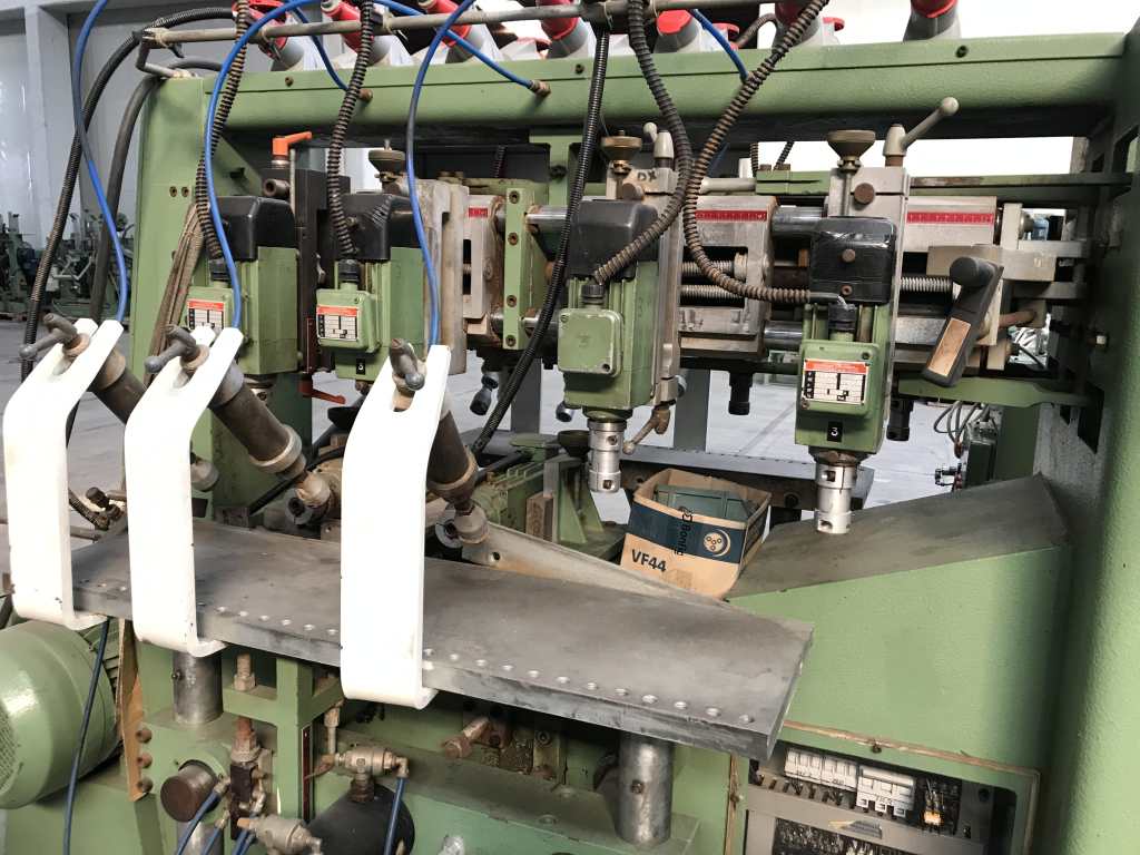 Usato Foratrice oscillante orizzontale e verticale, doppia, per elementi di sedia