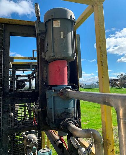 Used Column, 42" x 7' + 18" x 13', S/st, SRS Engineering, #S743631