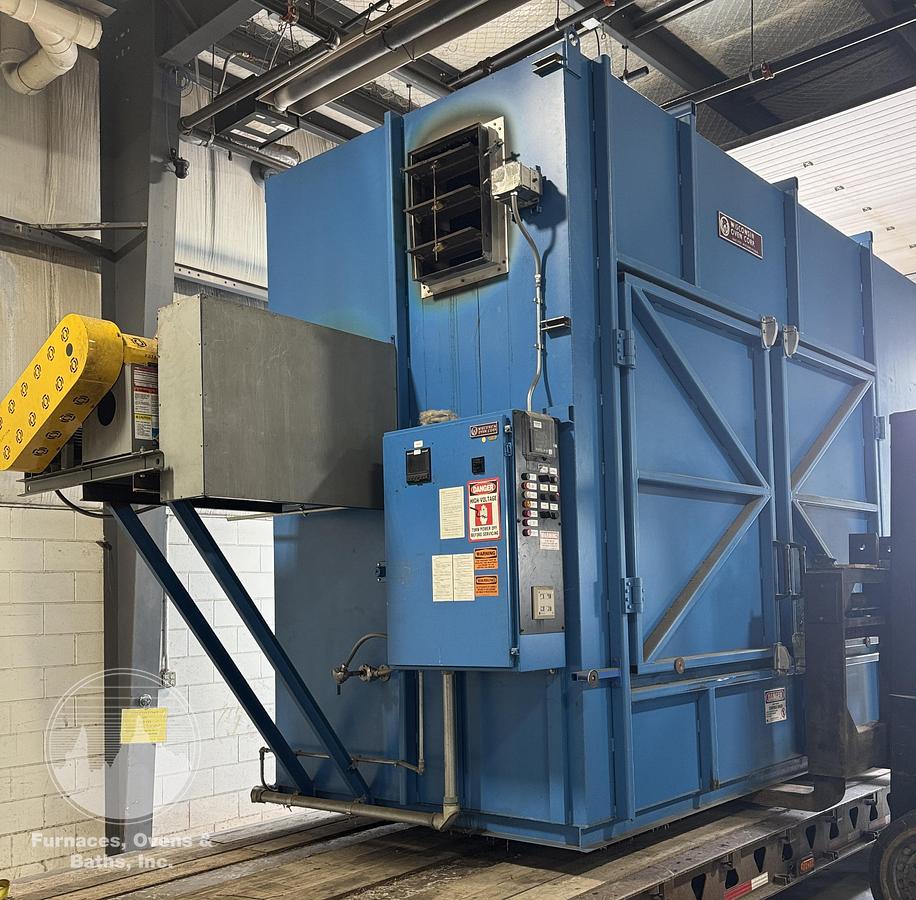 Used 120"W x 65"H x 65"L, Wisconsin Batch Oven, 1000°F, Gas Fired, EXCELLENT CONDITION