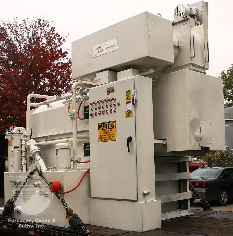 Used Ransohoff 30" Diameter Rotary Drum Washer, Gas Fired, Stainless Steel Contruction, Wash & Dry-Off