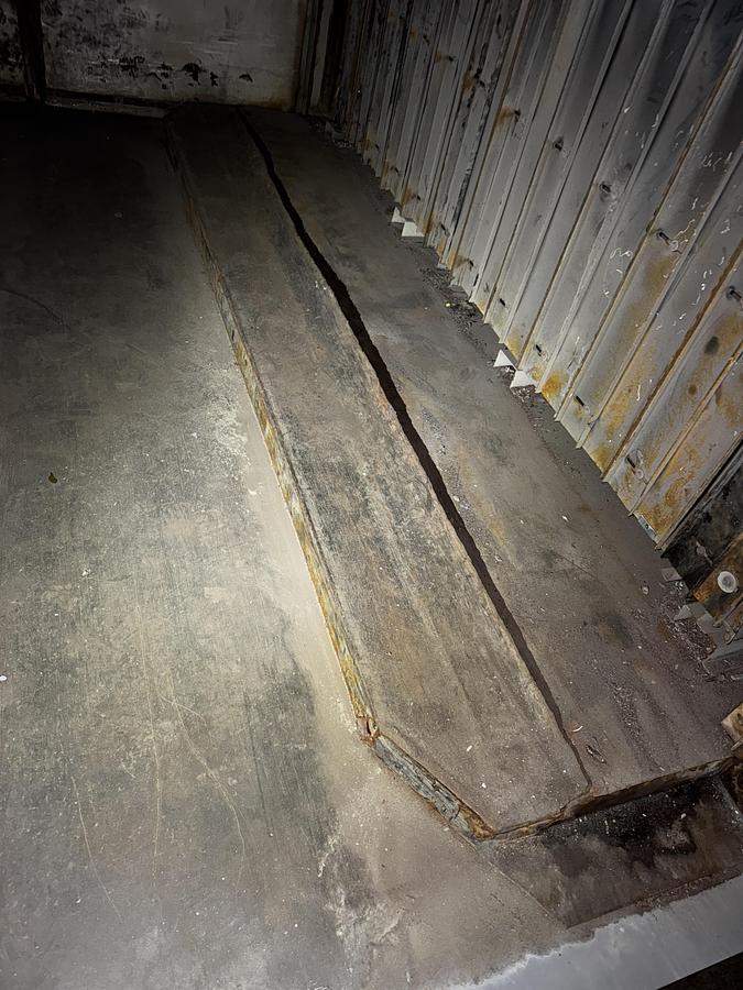 Used 72"W x 78"H x 120"L, Despatch PSD3-38S-G Walk-In Oven, 650°F, Gas Fired, Solvent Rated