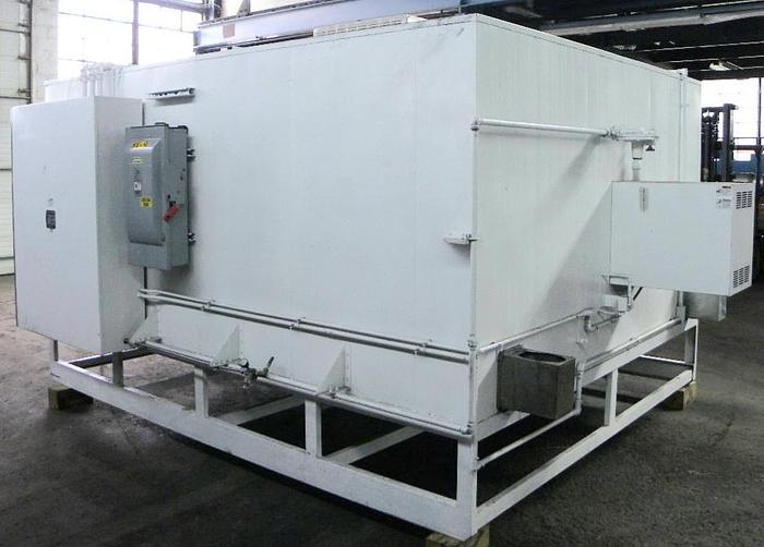 Used Grieve Modified ID-1250 Atmosphere Box Temper, 72"W x 42"H x 78"L, Electric, 1250°F