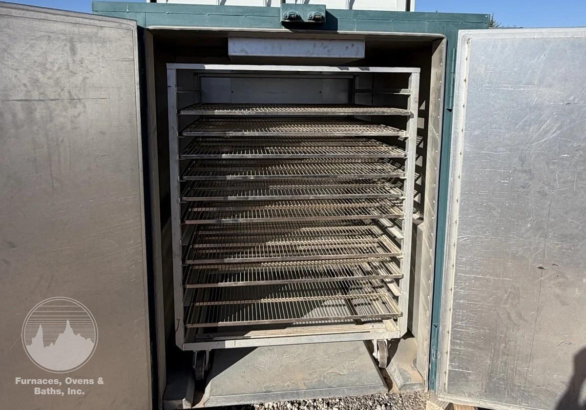 Used 48"W x 60"H x 48"L, Grieve TB-500, Electric, 550-F, w/Cart
