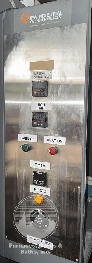 Used 72"W x 72"H x 132"L (11’) , JPW, 350°F, Electric