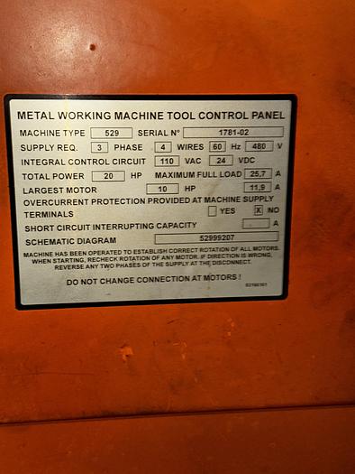 Used Gleason 529 Quench Press