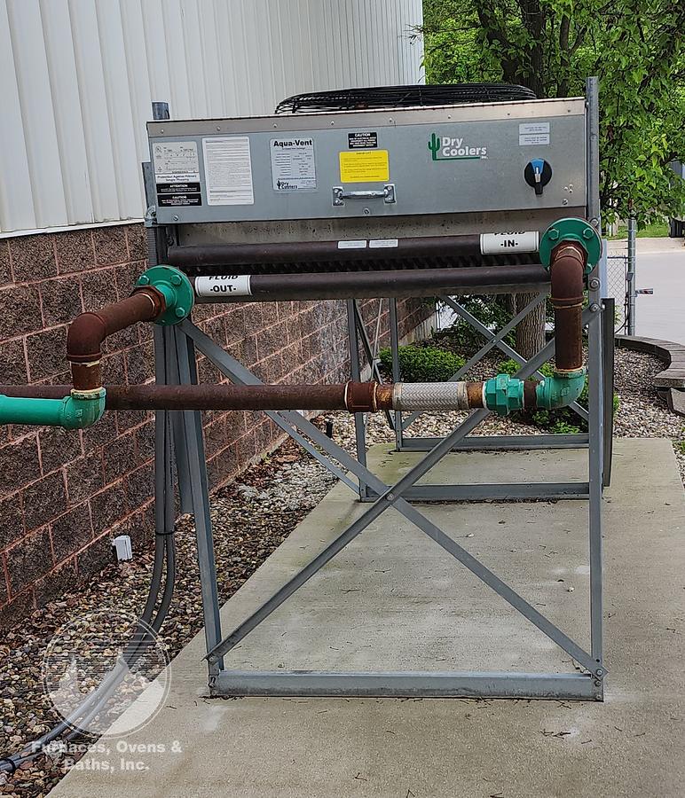 Used Dry Coolers Aqua-Vent Air Cooled Heat Exchanger 