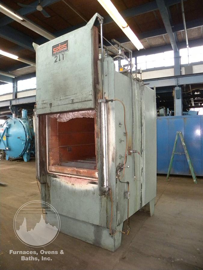 Used Selas Box Temper 30"W x 30"H x 48"L, Gas Fired, 1450°F