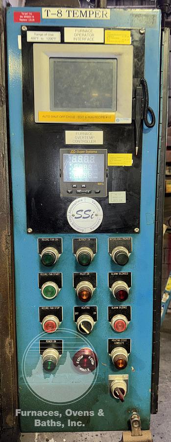 Used 36"W x 36"H x 48"L, J.L. Becker, 1400°F, Gas Fired, Fiber Lined, AMS 2750H
