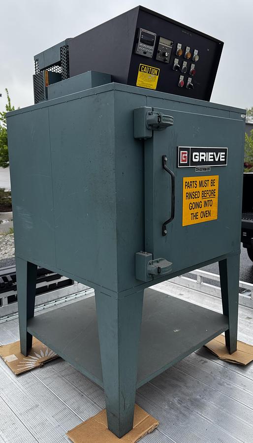 Used 24"W x 24"H x 24"Dp, Grieve AA-500 Solvent Rated Cabinet Oven, 500-F