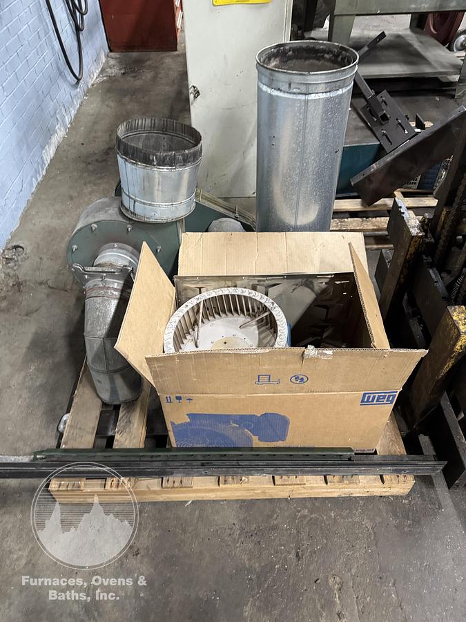 Used 60"W x 84"H x 60"L, Wisconsin Oven, Gas Fired Walk-In Oven, 500°F