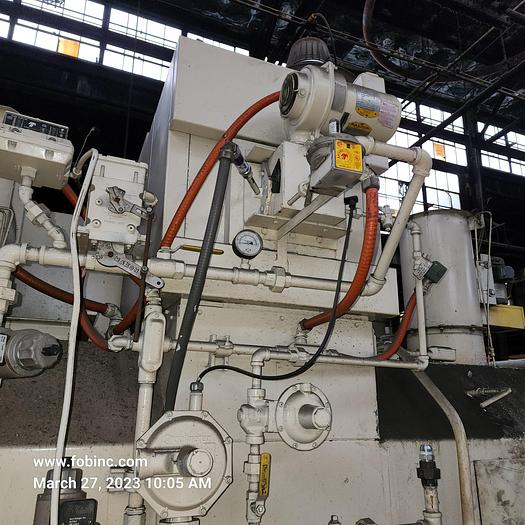 Used Ransohoff 30" Diameter Rotary Drum Washer, Gas Fired, Stainless Steel Contruction, Wash & Dry-Off