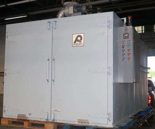 Used 72"W x 72"H x 120"L, Precision Quincy, Electric Walk-In Oven, 450°F, Solvent Rated , Class A