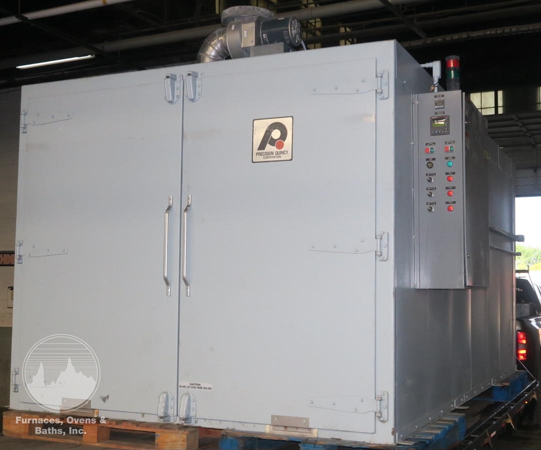Used 72"W x 72"H x 120"L, Precision Quincy, Electric Walk-In Oven, 450°F, Solvent Rated , Class A