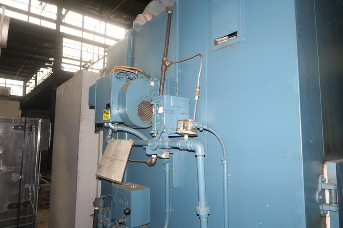 Used 66"W x 42"H x 53"L, Grieve HC-500 Cabinet Oven, Gas Fired, Double Doors, Double Ended