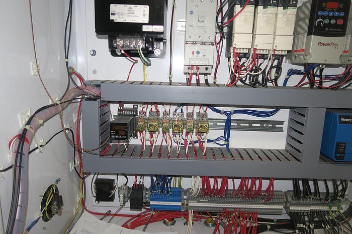 Used Wisconsin Oven Corporation 2 Lane Conveyor Oven, Natural Gas Fired, 650°F