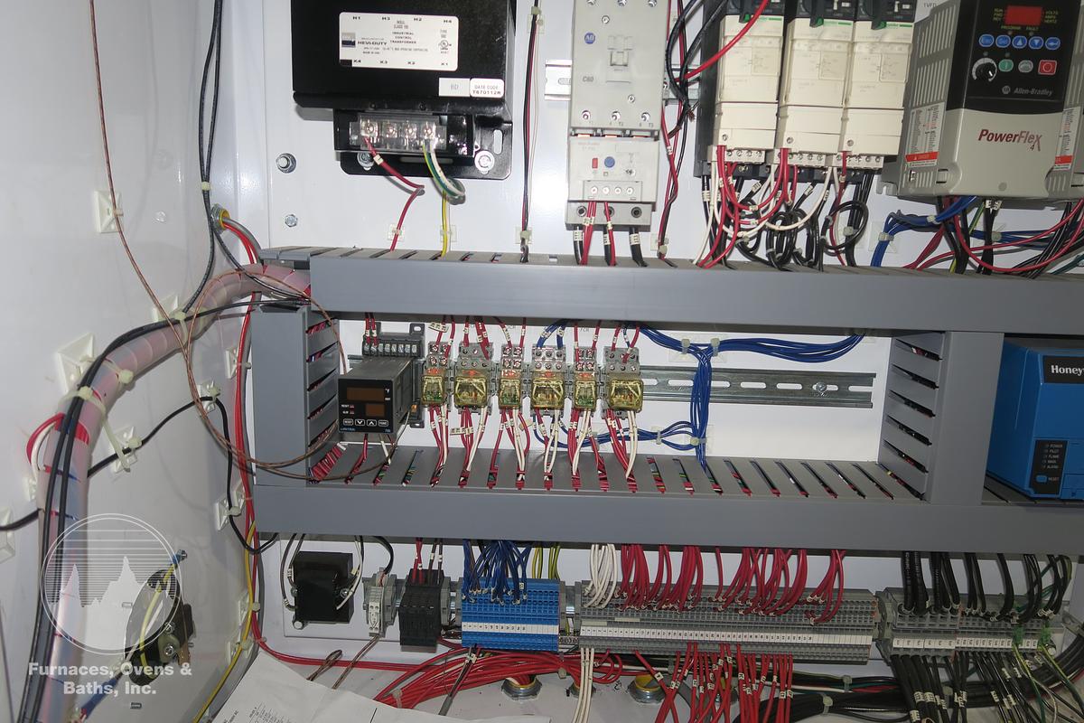 Used Wisconsin Oven Corporation 2 Lane Conveyor Oven, Natural Gas Fired, 650°F