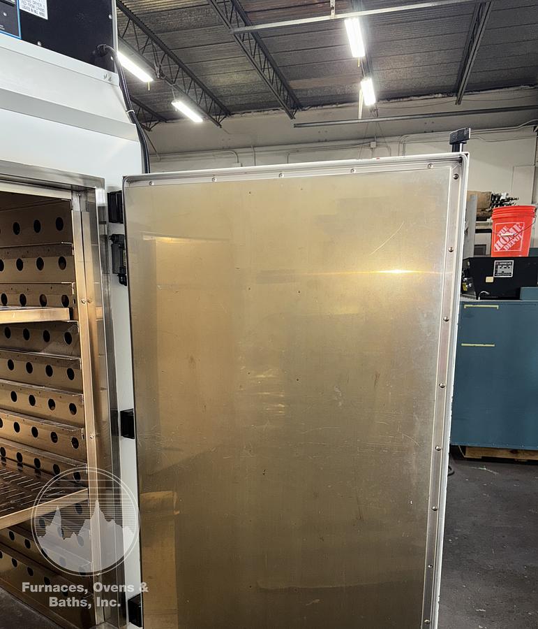 Used 60"W x 50"H x 24"L, Blue M DCW Cabinet Oven, Stainless Steel Interior, 600°F