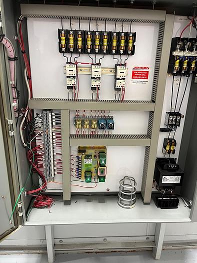 Used 98"W x 80"H x 96"L, Jensen Industries, 500-F, Gas Fired, Solvent Rated