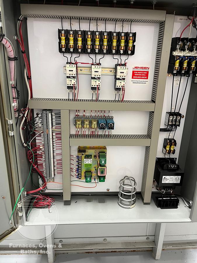 Used 98"W x 80"H x 96"L, Jensen Industries, 500-F, Gas Fired, Solvent Rated