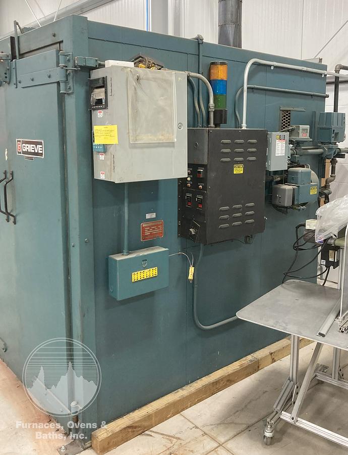 Used 48"W x 72"H x 48"L, Grieve B1-750, Gas Fired Walk-In/Truck Oven, 750°F