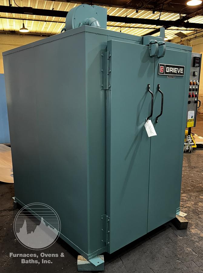 Used 36"W x 60"H x 36"L Grieve TA-500, 500°F, Gas Fired, Class A