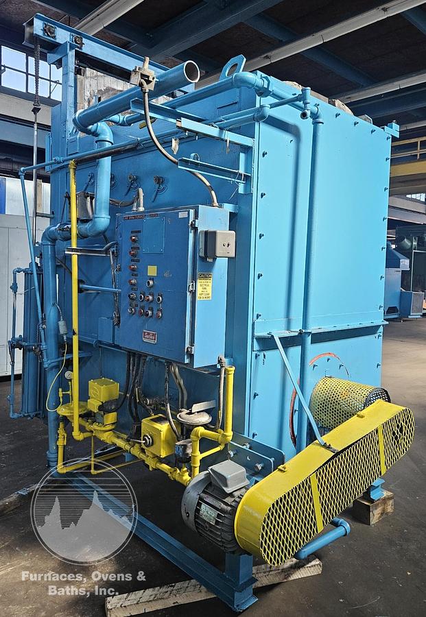 Used Surface Combustion Box Temper 30"W x 30"H x 48"L, Gas Fired, 1250°F