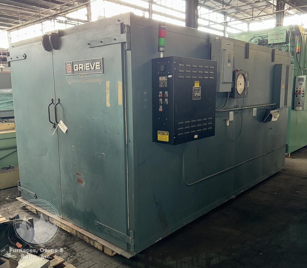 Used 72"W x 72"H x 120"L, Grieve B4-500 Electric Walk-In Oven, 500°F