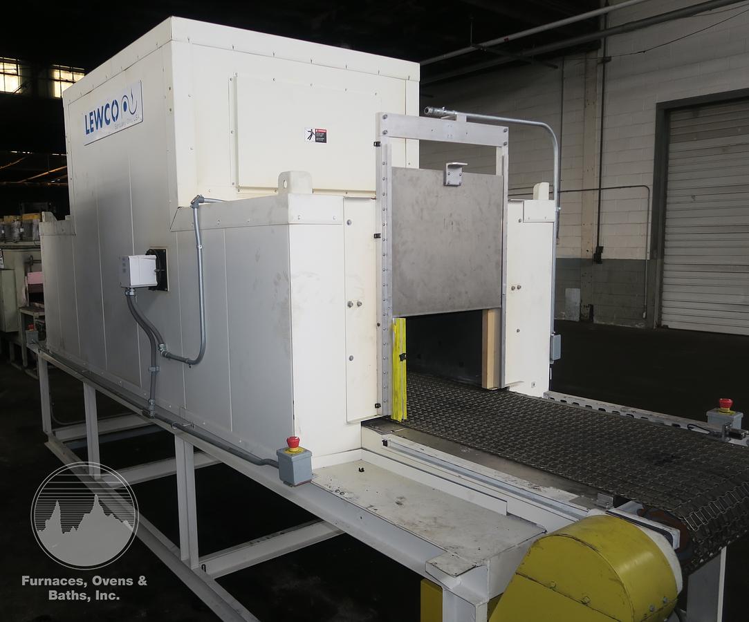 Used 24"W x 18" High x 120" Long, Lewco Belt Conveyor Oven, Electric, Class A, 500-F