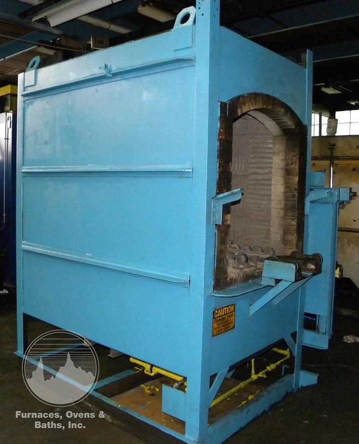 Used Surface Combustion Box Temper 30"W x 30"H x 48"L, Gas Fired, 1450°F