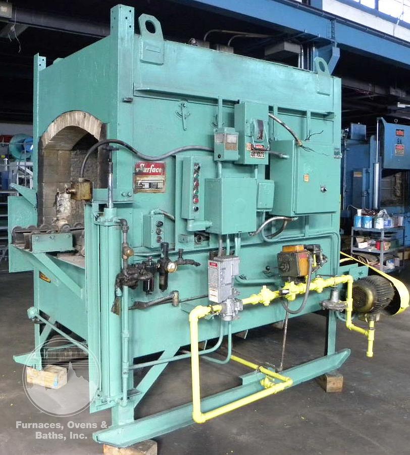 Used Surface Combustion 30"W x 20"H x 48"L, Gas Fired, 1250°F