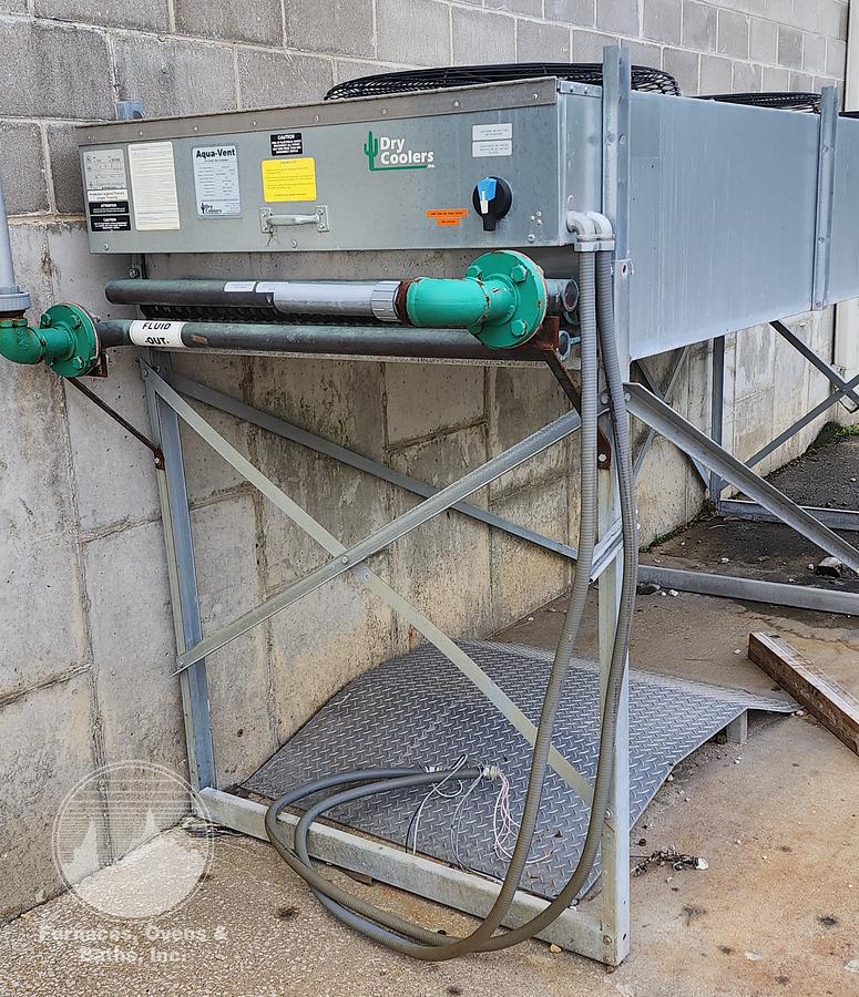 Used Dry Coolers Aqua-Vent Air Cooled Heat Exchanger 
