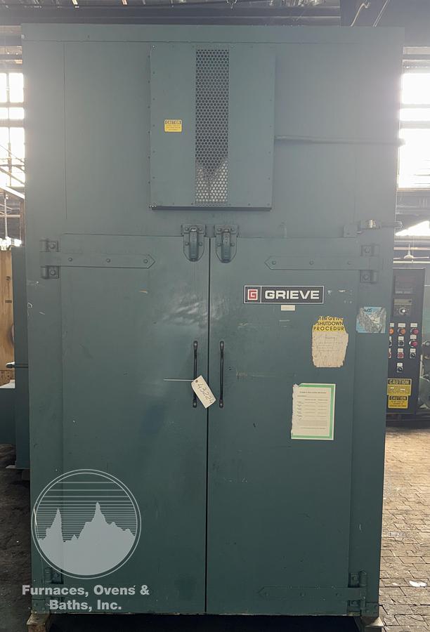 Used 54"W x 72"H x 72"L, Grieve B2-500 Electric Walk-In Oven, 500°F, Solvent Rated (200-F)