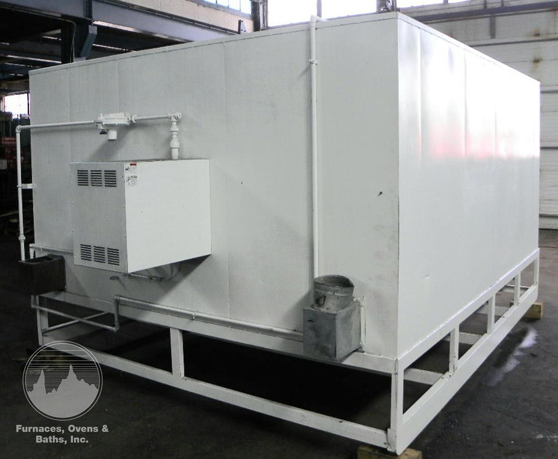 Used Grieve Modified ID-1250 Atmosphere Box Temper, 72"W x 42"H x 78"L, Electric, 1250°F