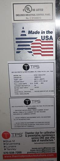 Used 48"W x 36"H x 24"L Blue M DCW-1406-E-F4T Cabinet Oven, 350°C/662°F, Electric