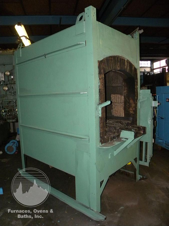 Used Surface Combustion Box Temper 30"W x 30"H x 48"L, Gas Fired, 1400°F