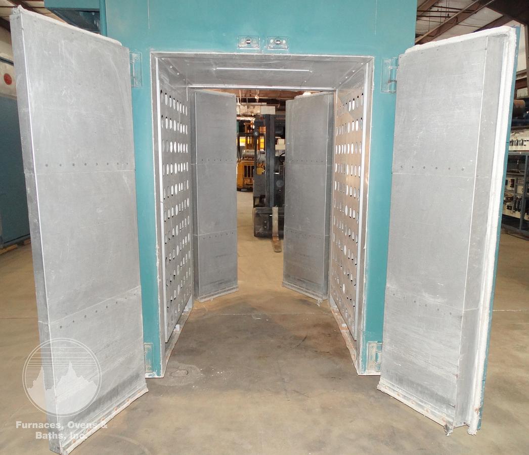 Used 48"W x 72"H x 48"L, Grieve, Electric Walk-In Oven, 500°F, Double Ended